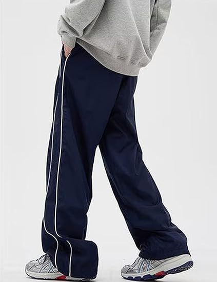 Y2K Baggy Track Streetwear Pants