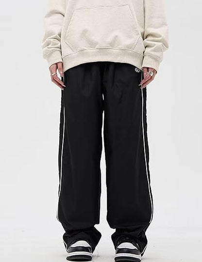 Y2K Baggy Track Streetwear Pants